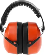 [OSALADI] Sound-isolating Earmuffs for Factory Workers Orange Noise Reduction Protective Earmuffs