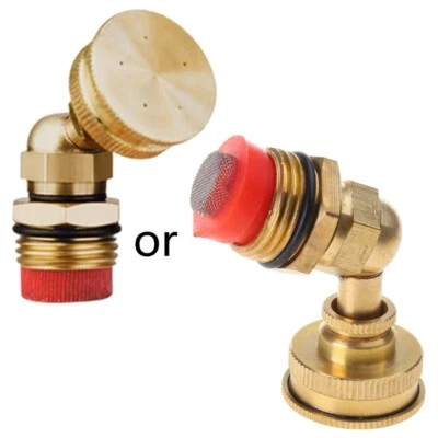 Brass Misting Nozzle High Pressure Spray Nozzle 1/2inch Fogging Spray for H