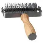 Natural Color Stainless Steel Dough Roller Cutter Dough Lattice Roller Home