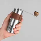 Manual Coffee Grinder Adjustable Setting Conical Burr Milling for Espresso
