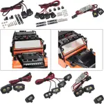 RC 汽車保險槓高亮 LED 5050 燈大燈射燈, 用於 1 / 10 RC 履帶式軸向 TRAXXAS TRX4 S