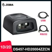 Zebra DS457-HD20004ZZCN USB/RS-232 2D Fixed Mount Barcode Scanner with Cable