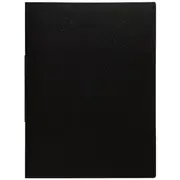 King Jim Fixed Display Book 20 Pockets Black
