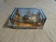 Star Wars Saga ANH Landspeeder with Luke Skywalker New Sealed Package Free Ship