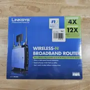 Linksys WRT300N Wireless-N 4-Port Broadband Router with MIMO Technology - NIB
