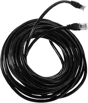 Router Cable Cat6 Ethernet Cable High Cable Connector Computer Cable Black 10m Longevity