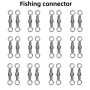 Stainless Steel Fishing Ball Bearing Rolling Swivel Barrel Sea Fish Hooks Lure L
