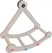 Bird Swing Toys - Hanging Bird Perch, Bird Cage Swing, Safe Wooden Perch | Parakeet Hammock Perch, Funny Natural Perch Bird Toys, Pet Parrot Cage Accessories for Cockatiel, Conure, Parakeet