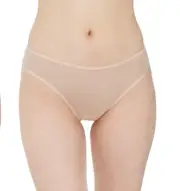 Skarlett Blue Spellbound Mesh Bikini Underwear in Coral Sand Size XL 5368