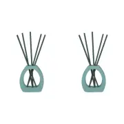 2x Arome Ambiance Arch Series Liquidless Reed Diffuser Set Frozen Pear Scent