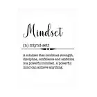 ' Words Mindset ' Canvas Art by Jean Plout