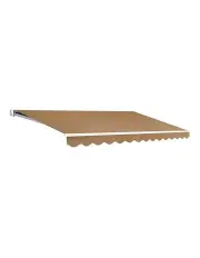 [Instahut] Retractable 4Mx2.5M Folding Arm Awning in Beige