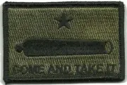 VELCRO® BRAND Fastener Morale HOOK PATCH Gonzalez Come Take It OLVE DRB 3x2"