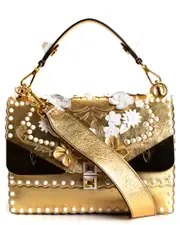 FENDI Gold Metallic Wonder Monster Kan 1 (Authentic Pre-Loved)