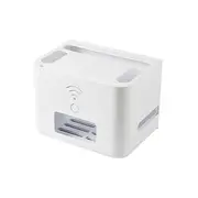 Wireless Wifi Router Storage box Cable Power Plug Wire Organizer Storage Box Shelf Rack Protection Shell Office Home Organizer