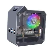 N07 MiniTower NVMe NAS Kit for Raspberry Pi 5, Supports M.2 NVMe SSD