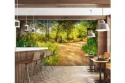 3D Grass Path 5253 Beth Sheridan Wall Murals Wallpaper Mural Wall Murals Removable Wallpaper, Non-Woven Paper