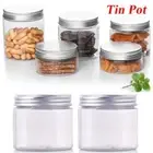 30-250ML New Lip Balm Bottle Aluminum Cap Empty Jar Tin Pot Container