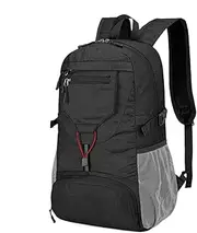 Sulxyi Hiking Backpack, Travel Rucksack, Outdoor Hiking Daypack, 20L Capacity Lightweight and Portable Versatile Use with Reflective Stripes Comfortable Fit for Men and Women