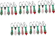 COHEALI 5sets Christmas Tie Christmas Party Tie Boys Christmas Bow Tie Christmas Neckties Boy Funny Holiday Neckties Snowflake Ties for Men Constellations Pattern Tie Felt Cloth 5pcs*5