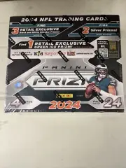 2024 PANINI PRIZM FOOTBALL FACTORY SEALED 24 PACK RETAIL BOX NFL - IN HAND!
