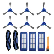 Set for RoboVac 11S MAX,RoboVac 30C MAX, RoboVac G10, RoboVac G30, Edge- 13PCS Replacement Parts Bru