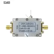 2.4GHz LNA Low Noise Amplifier RF Amplifier Module with SMA Female Connector