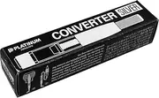 Platinum Fountain Pen Converter Silver 700A#9