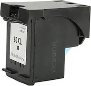 Dpofirs 63XL Ink Cartridges 63 Replacement for Ink 63 63 63XL for OfficeJet 3830 5255 5258 4650 5255 Envy 4520 4512 4513 4516 Deskjet 1112 1110 3634 3639 3632 2130 2132 Printer(H 63XLBK Black)