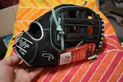 Rawlings R9 Series 11.75" (11 3/4) Baseball Glove RHT Black/GREEN Pro R9315-6BG