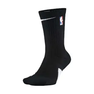 【NIKE 耐吉】襪子 Elite NBA 黑 中筒襪 籃球襪 運動(SX7587-010)