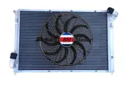 Aluminum Radiator For 2002-2008 Mini Cooper S Turbo R52 R53 03 04 05 06+Fans (for: Mini)
