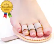 Toe Straightener Hammer Toes Corrector Pack of 2 (3 Holes) for Claw Toe Mallet T