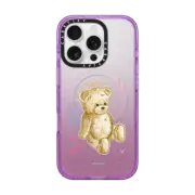 iPhone 16 Pro Impact Case MagSafe Compatible Angel Teddy Bear