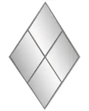 Howard Elliott Diamond Windowpane Mirror