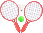 Totority 1Set Tennis Racket with Tennis Balls Lightweight for Fun Sports Activity for Family Bonding for Beach and Garden Games