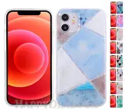 For Apple iPhone 12 Mini - Marble | Wood | Glitter Impact Shockproof Cover Case