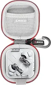 RLSOCO Protective Case for Nothing Ear Wireless Earbuds, Lightweight and Scratch-Resistant Earbuds Cover, Case Replacement for Nothing Ear with Keychain (Case Only)