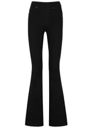Spanx Black Flared-leg Jeans - XL XL