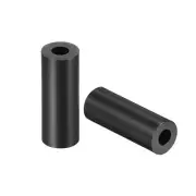 Nylon Round Spacer Washer for M3 Screws Black 100Pcs