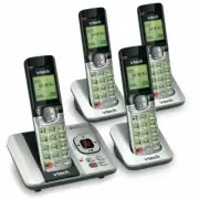 VTech Cs6529-4 DECT 6.0 Phone Answering System with Caller Id - Silver, Pack of