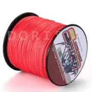 Spider Braid 100-2000m 10LB~300LB PE Red Braided Fishing line Dorisea line