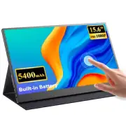 15.6" Battery Monitor Touchscreen 1920*1080 Travel Monitor USB C For SAMSUNG DEX