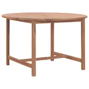 Garden Dining Table �110x75 cm Solid Wood Teak vidaXL