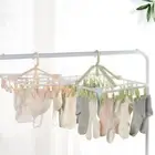 Multi-functional Underwear Hangers Socks Dryer Clothes Clips Drying Rack