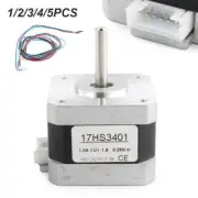 Motorcycle Bipolar 12V 12mN 1.3A For CNC/3D Printer Extruder Replace 17HS3401