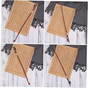 Alasum 1/4 Type Horsehair Violin Bow Practice Violin Bow Wood Violin Bow Brown for Beginners