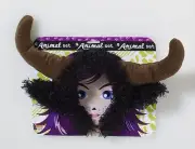 BULL KIT BLACK & BROWN W/O TAIL PLUSH ANIMAL SET ADULT UNISEX COSTUME ACCESSORY
