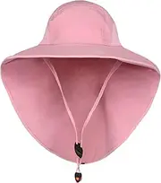 [SIQITECH] Children's UV Protection Summer Hat with Neck Protection Summer Cap UPF 50+ Fishing Hat Foldable Sun Hat Wide Brim Summer Hat Breathable Sun Hat Quick-Drying Children's Hat Outdoor Sports