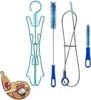 Hydration Pack Cleaning Kit - Water Bladder Cleaning Brush Set | 4-in-1 Reservoir Cleaning Kit with Flexible Hose Brush, Long Brush, Big Brush for Water Bladders, Keeps Your Hydration Pack Clean